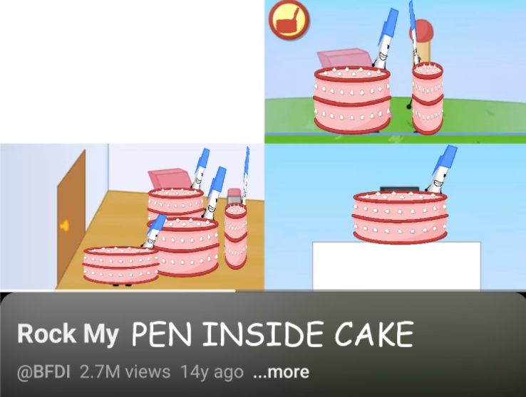 Pen Inside Cake tweet media