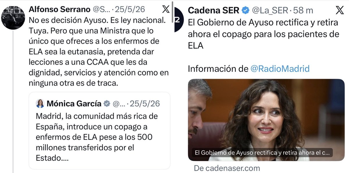 EmilioDelgadoOr's tweet photo. Pero Alfonso! Que no se han enterado en tu gobierno de que no era cosa vuestra y lo están retirando. Diles algo! @SerranoAlfonso ! https://t.co/X4szmZtPE1