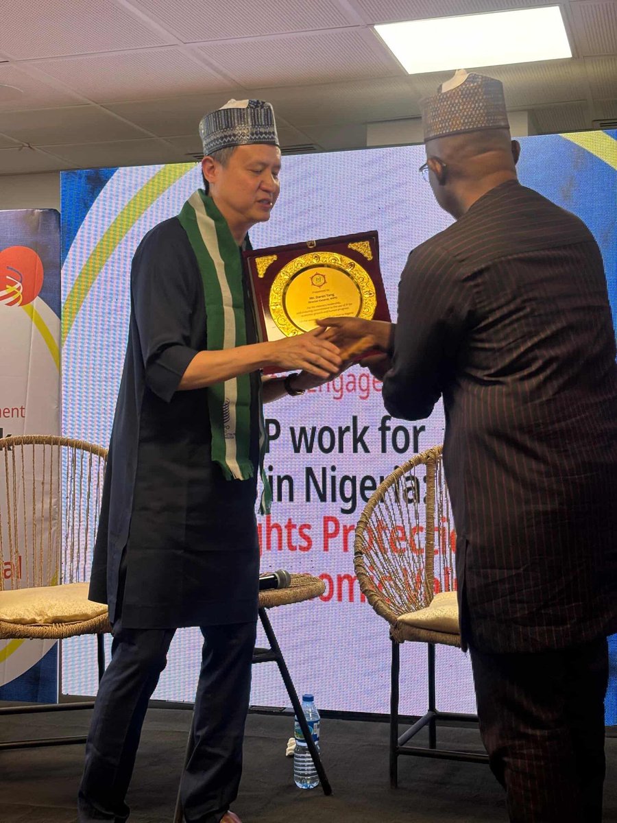 Repronig_org's tweet photo. REPRONIG was honoured to participate in the stakeholder engagement with Mr. Daren Tang, Director General of the World Intellectual Property Organization (WIPO), alongside key government officials, creative industry leaders, and intellectual property stakeholders in Abuja. https://t.co/5IYevUKFfx