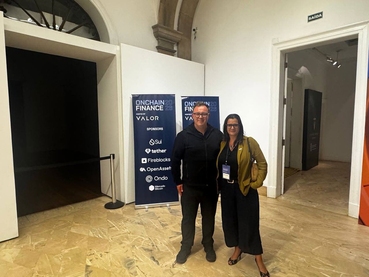 OpenAssetsInc's tweet photo. Yesterday at @valorcapgroup's Onchain Finance event, the conversation focused on a key piece of onchain finance: standardization.

@gaborgurbacs joined representatives from @Kaleido_io, @OpenZeppelin, @Mysten_Labs, and @lfdecentralized, exploring how shared standards can support institutional adoption.

The conversation continues today with more panels and perspectives from across the ecosystem.