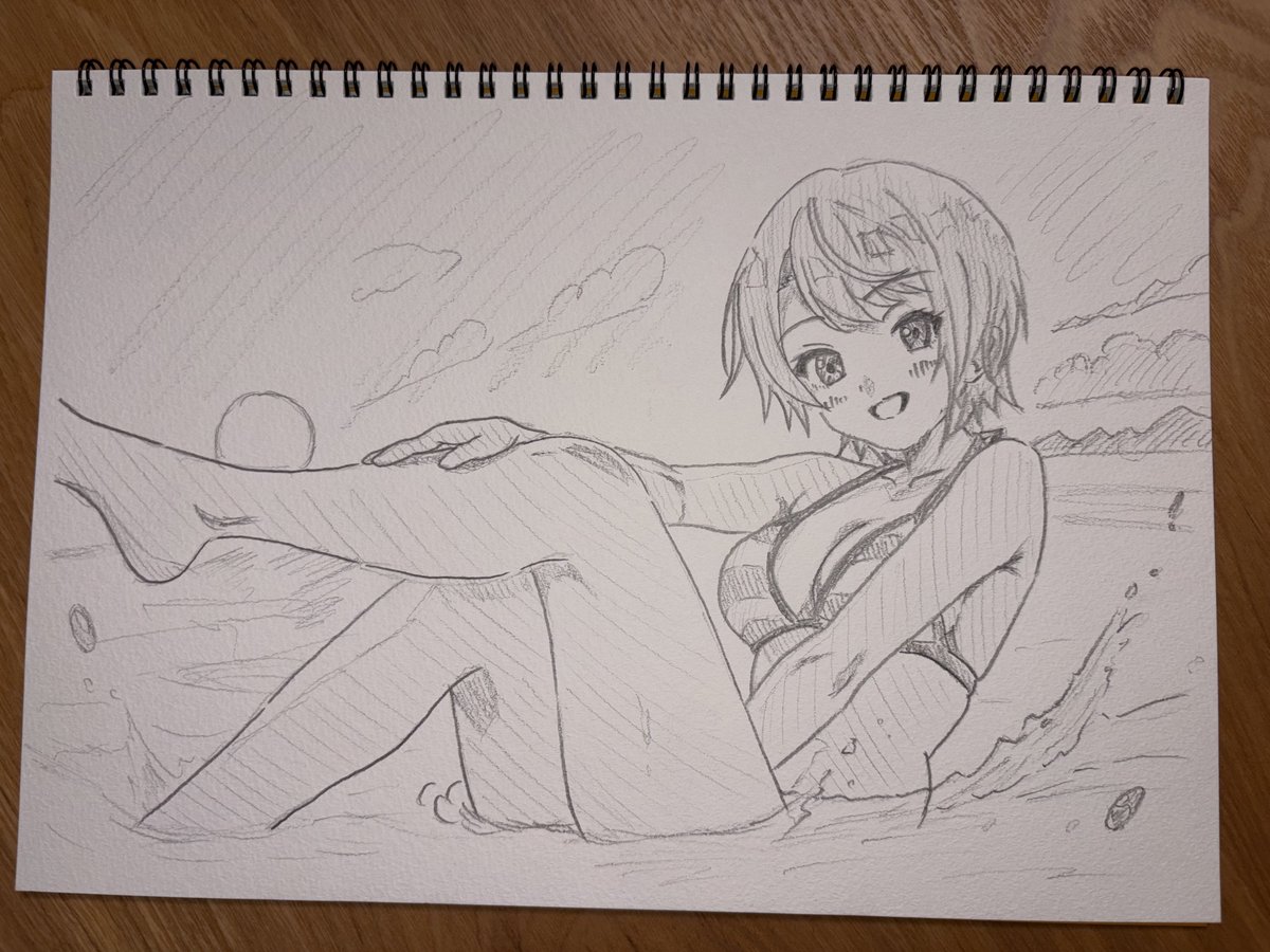 Mlp6U0v's tweet photo. 夏といえば水着
#プロテインザスバル https://t.co/1rt9uM6IXj