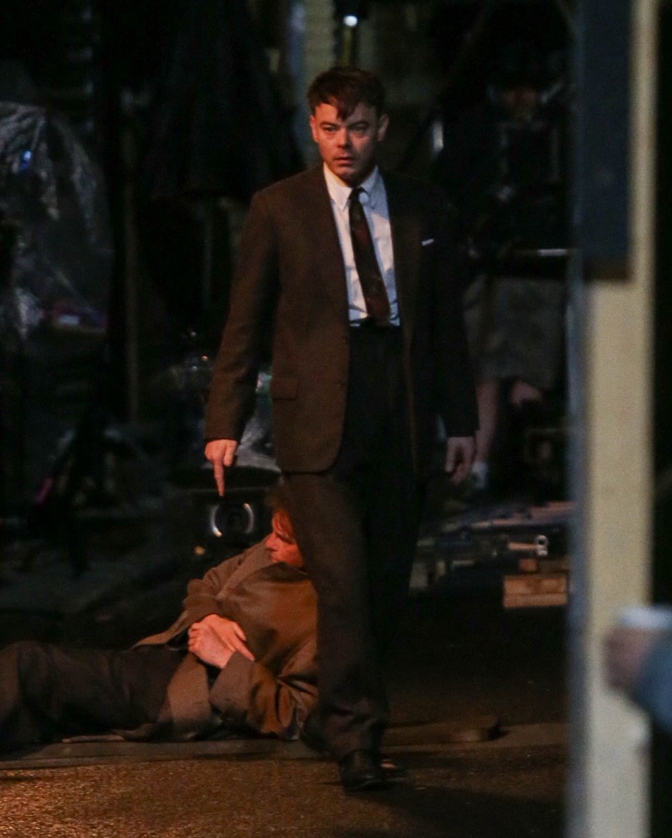 21metgala's tweet photo. Charlie Heaton on the set of Peaky Blinders in Birmingham. https://t.co/uJGG0rxvOA