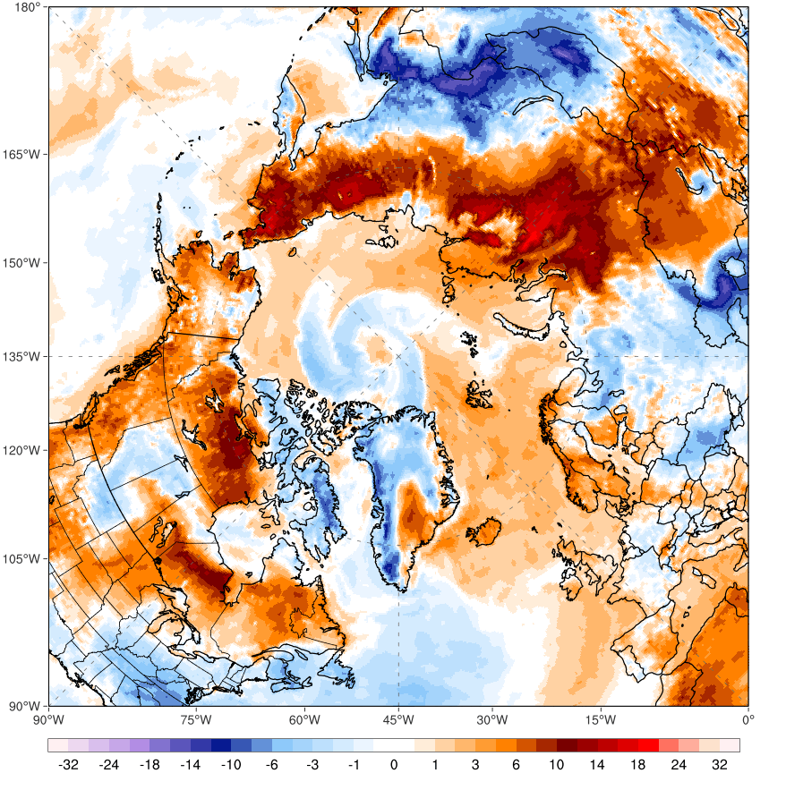 QuantumOverlord's tweet photo. @jemmm85517813 No its not. Arctic basin is currently above average. https://t.co/D4E90e1BFB