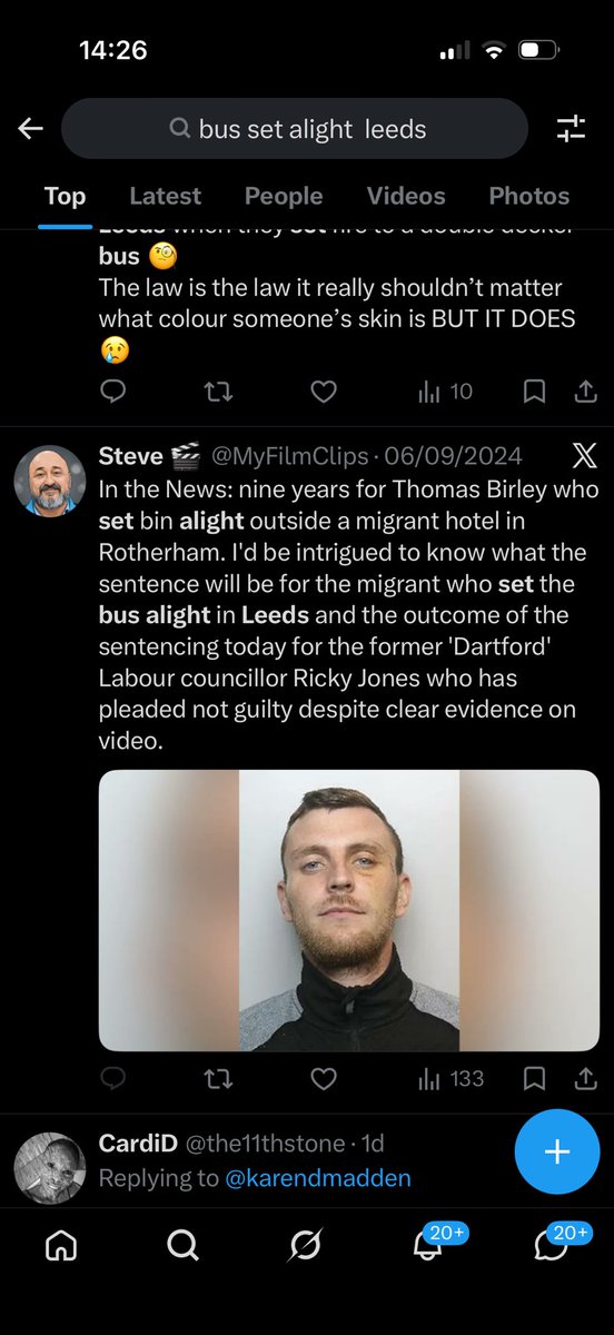 spankable_roxy's tweet photo. @grok @CrimeLdn What about this man he only set a bin alight and yes he was a fool but setting a bus on fire with people on it is far more dangerous in my opinion xx https://t.co/25wFXA0f4i