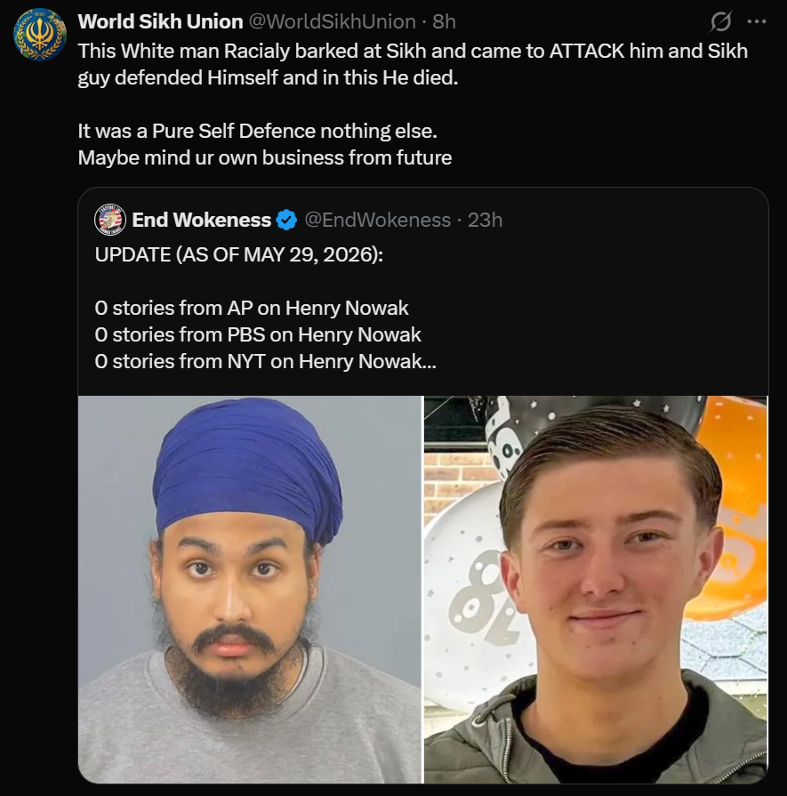 AbiderThe28076's tweet photo. @WorldSikhUnion You are a liar who cannot be trusted. Deleting the post doesn't make it go away. https://t.co/fNPdbWLn0i