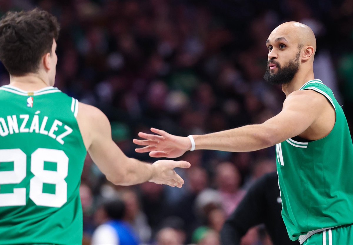 esidery's tweet photo. The Celtics can offer a legal trade package to the Bucks for Giannis Antetokounmpo without including Jaylen Brown:

Derrick White
Sam Hauser
Hugo Gonzalez
Baylor Scheierman
No. 27 overall
2027 1st
2031 1st
2033 1st https://t.co/AZPSozjuBN