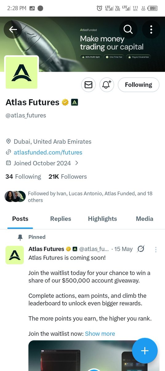 EminentTradee's tweet photo. @_NathTheOracle @atlasfunded @atlas_futures All tasks done successfully 🤩

@ChristianKayC 
@FaHEEEZah 
@AlphaTheJay https://t.co/rWHcy0IGsY