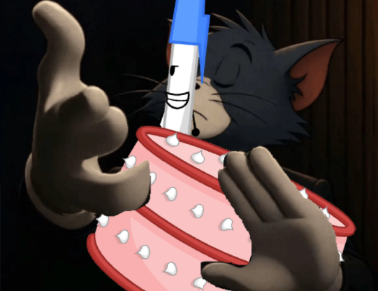 Pen Inside Cake tweet media