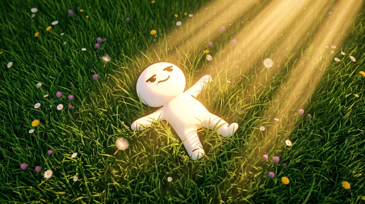 LHcrypt0's tweet photo. sometimes the best thing you can do is touch grass

the answer isn't always more effort, it’s the space you give yourself to recharge

a simple thought can change everything...⌛️ https://t.co/PvnRMQFDGC