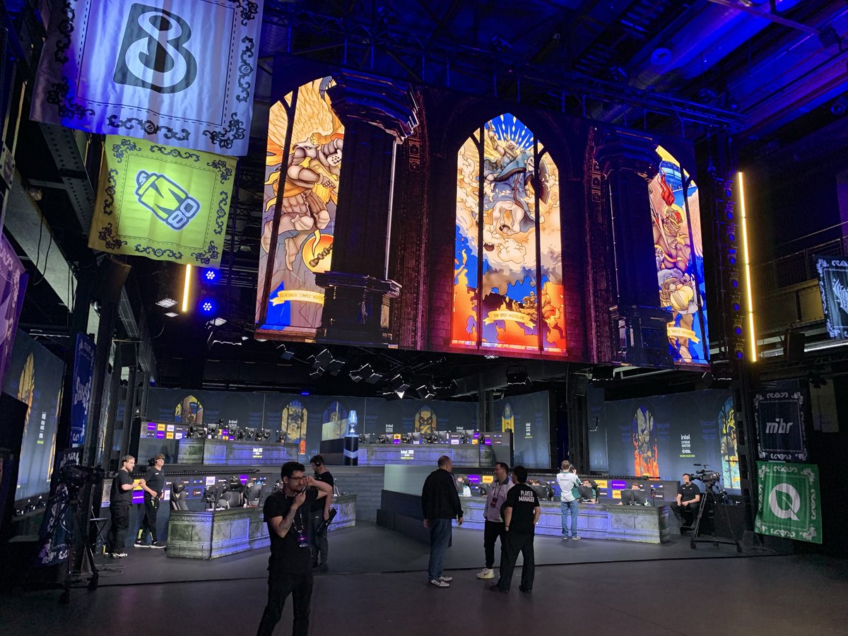 Dust2dk's tweet photo. Her bliver kampene på A stream i majoren spillet. Det er også her, der kommer til at være tilskuere på gulvet i 3. stadie 👀 #IEM https://t.co/cIXWraa7uc