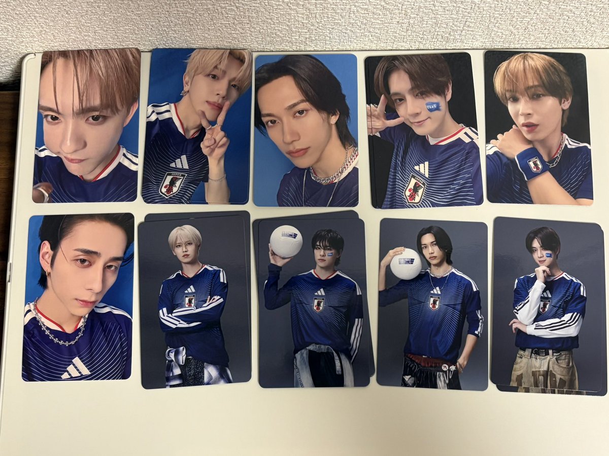 ___torihiki_2's tweet photo. JI BLUE 景色 トレカ JO1 INI
封入トレカ

【譲】画像
(與那城、佐藤、川西、白岩、河野、金城、西、田島、佐野、池﨑、髙塚)

【求】後藤　異種可

6/6新世界ファイナル手渡し＞郵送

お気軽にお声がけください。

#JIBLUE交換 #JO1交換 #INI交換 https://t.co/JifRouwWwp