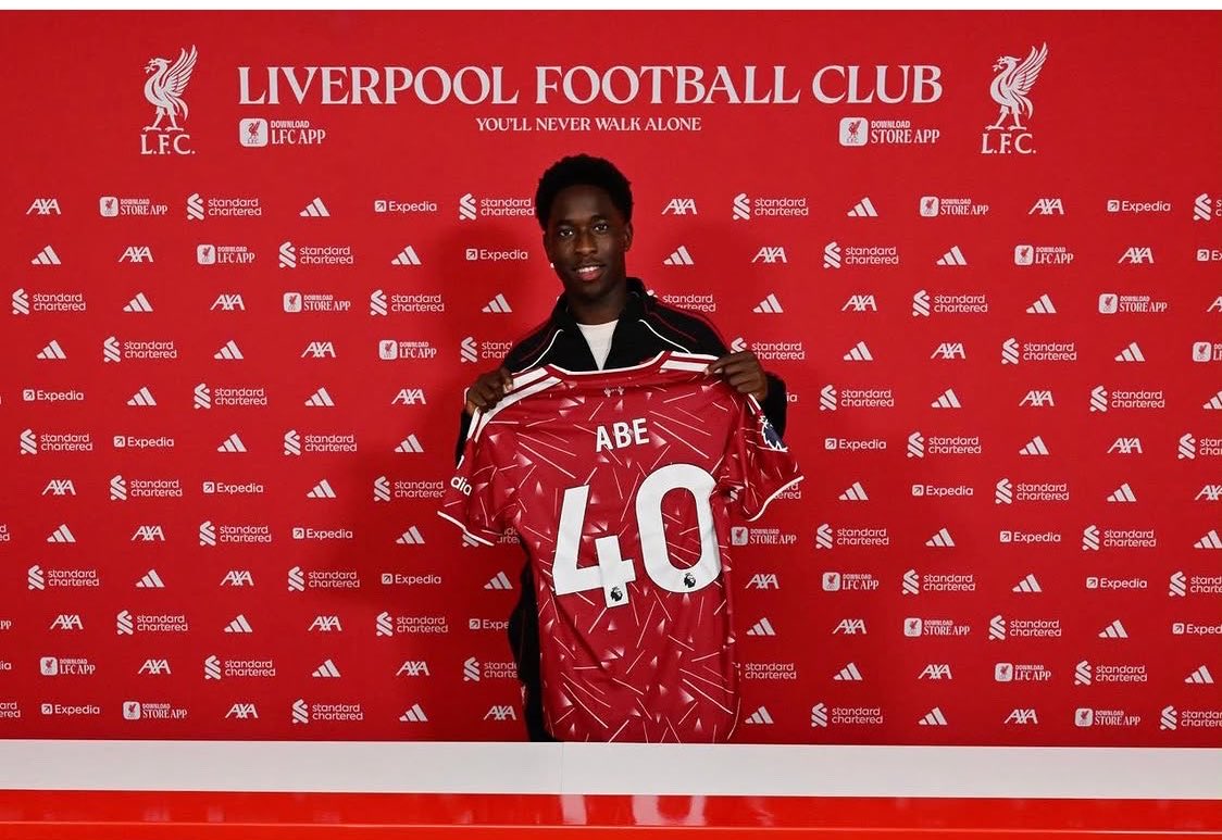 Divine_Will_'s tweet photo. 🚨 Liverpool have given promising 16 years old winger Joshua Abe a 1st team number 4️⃣0️⃣ should he represent the first-team.
The FUTURE is bright. 🌟
#LFC #JoshuaAbe https://t.co/nWgHTmMKqw