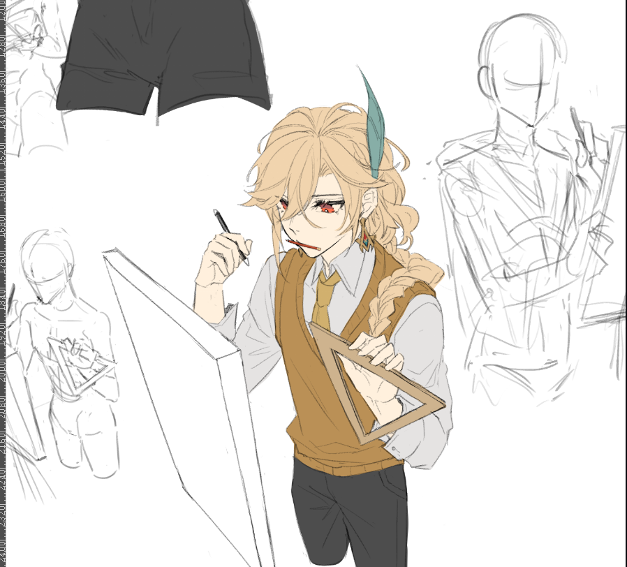 Tory_c44's tweet photo. smoll Slytherin Haitham and smol Hufflepuff Kaveh
#haikaveh https://t.co/1CO7MS85sy