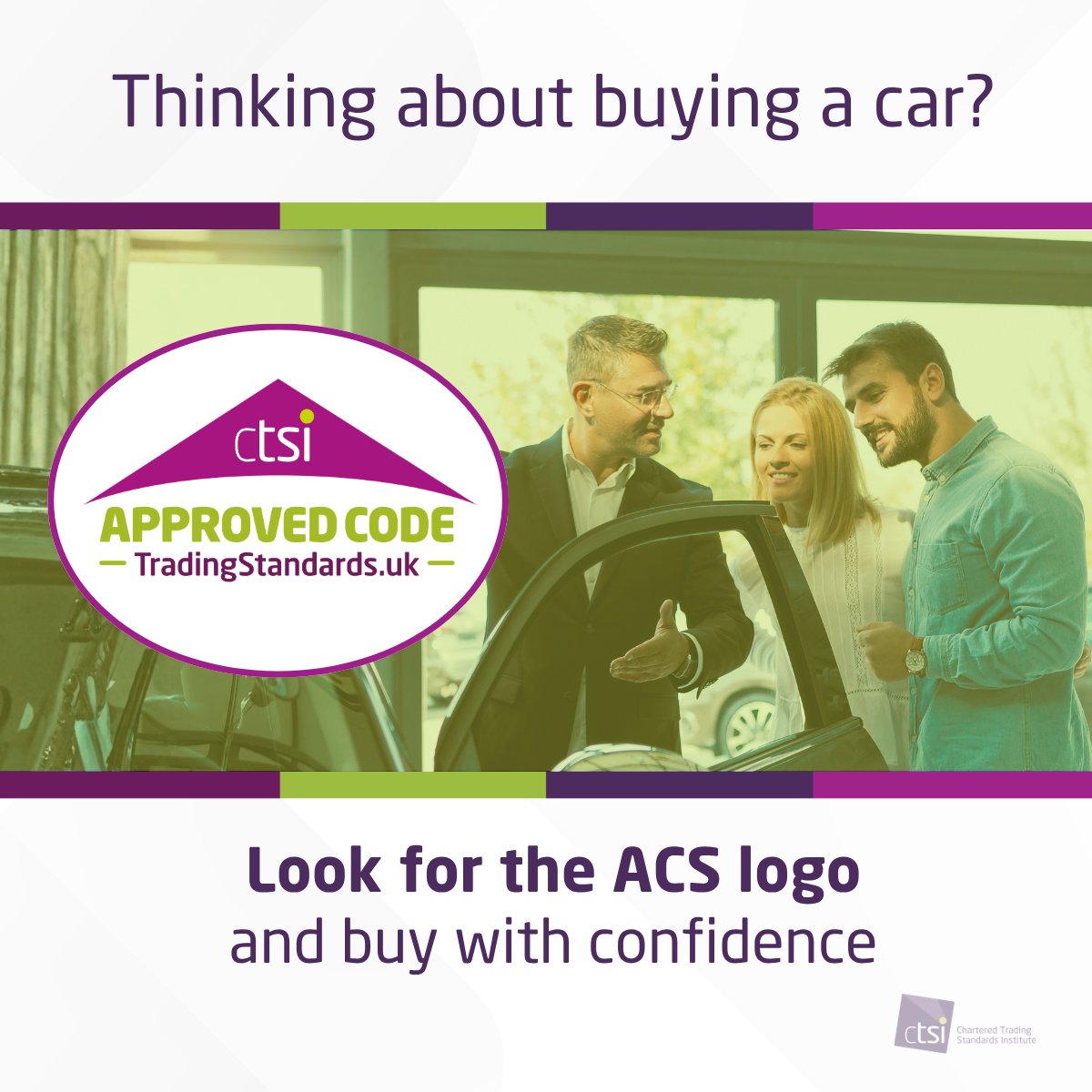 ApprovedCode's tweet photo. Buying a new car is one of the biggest purchases most of us will ever make. An Approved Code Scheme business takes some of that pressure away.

Look for the ACS logo and buy with confidence. Find your nearest Approved Code Scheme business.

https://t.co/Lel2QHDP8M https://t.co/Pf2K9w6KtK