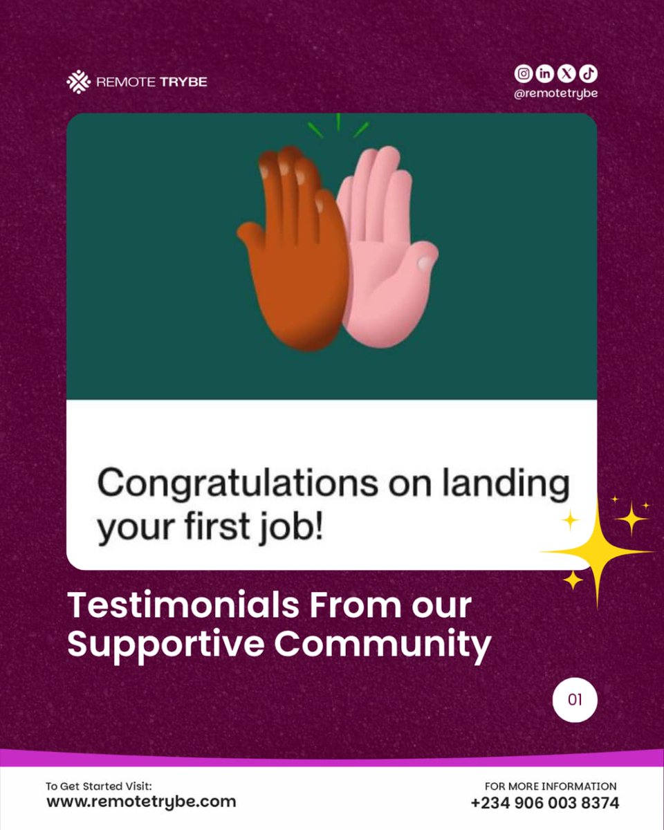 remotetrybe's tweet photo. One of the biggest fears new Virtual Assistants have is:
𝐇𝐨𝐰 𝐰𝐢𝐥𝐥 𝐈 𝐠𝐞𝐭 𝐚𝐧 𝐢𝐧𝐭𝐞𝐫𝐧𝐚𝐭𝐢𝐨𝐧𝐚𝐥 𝐣𝐨𝐛 𝐚𝐟𝐭𝐞𝐫 𝐭𝐡𝐞 𝐭𝐫𝐚𝐢𝐧𝐢𝐧𝐠?
 our training goes beyond teaching tasks and tools.
Join us to learn more https://t.co/dneXC5pJZd
#Rccg
#remotejobs
#va https://t.co/LLGqEA79HX