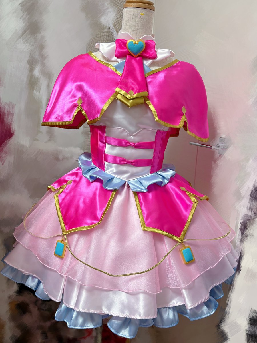 xxpykmmxx_cure's tweet photo. 装飾もりもりつけたらかわいくなってきた〜😭🩷🩷
細かいパーツはオーダーで制作していただいたから色の統一感があってかわいい！(造形できないマン) https://t.co/wiAZhlf1Lh