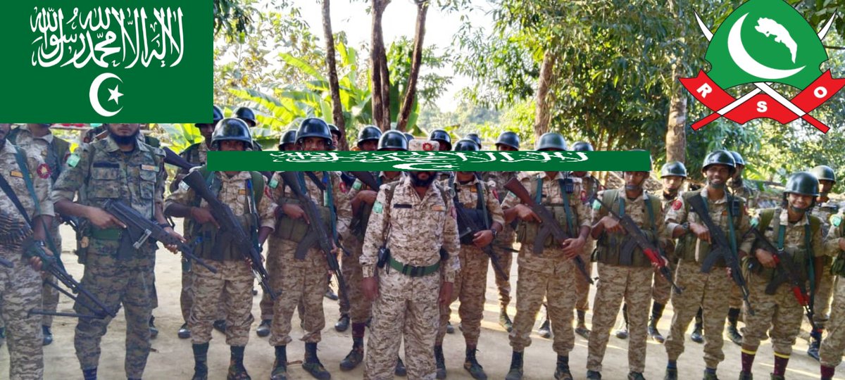 RSOArmyLife's tweet photo. United Rohingya Defence Forces https://t.co/muj35mRZhb