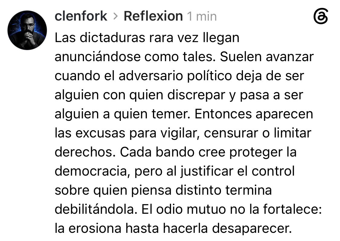 clenfork's tweet photo. Reflexionad si podéis.. https://t.co/XEnQx3qjyt