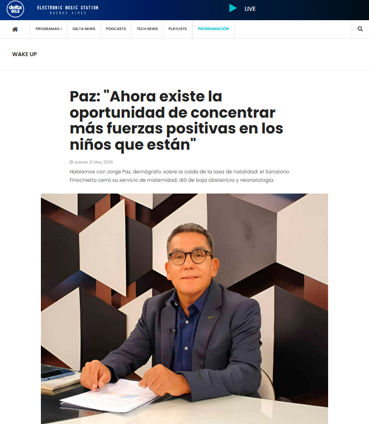 ielde_UNSa's tweet photo. #ElIeldeEnLosMedios vía Delta 90.3 FM 🔎

"Ahora existe la oportunidad de concentrar más fuerzas positivas en los niños que están" 

https://t.co/sOGELBBXgI https://t.co/8nB2G0UhaN