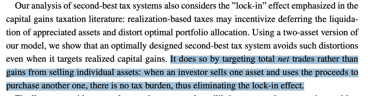 ben_moll's tweet photo. @MattBruenig @mattyglesias The logical solution is to only tax net trades which in this case would be zero. This also avoids the lock-in effect. See section 4.4 here https://t.co/F3w7pZe5I4 https://t.co/9KM5BUQxT2