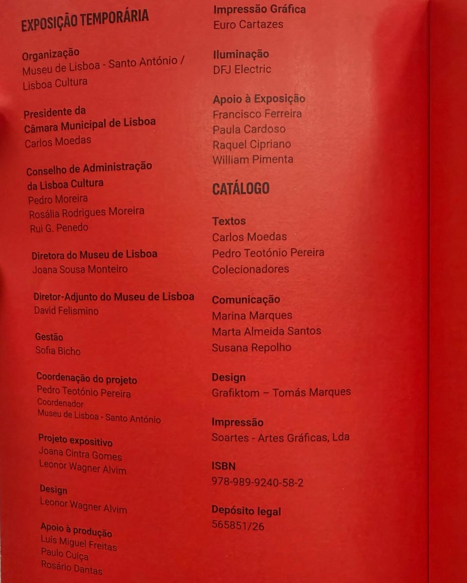 mendonca_studio's tweet photo. Meu querido Santo António - exhibition catalogue Museu de Lisboa - Santo António @MuseudeLisboa 

@CamaraLisboa @LisboaCultura 2026 https://t.co/FHiBZPtZbO