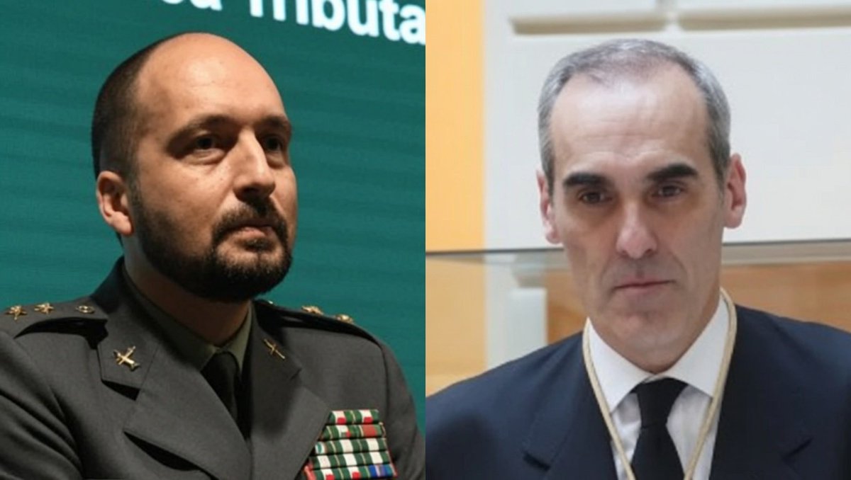 GermanGorraiz's tweet photo. ¿Qué futuro les aguarda a Balas y a Luzón con PPVox?
Balas: Ascendido a General y DAO de la Guardia Civil.
Luzón: Nombrado Fiscal General del Estado.
"El que pudo hacer, hizo". https://t.co/Ok6VzTu31J