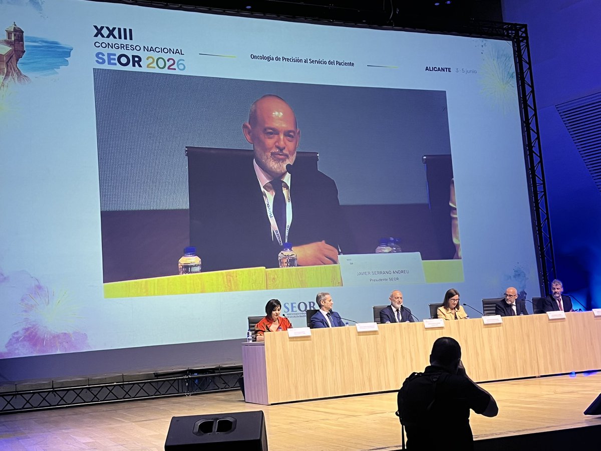 JoeChangMD's tweet photo. I am honored to be invited to give a plenary presentation at the XXIII National Congress #SEOR2026, which is being held today in the beautiful city of Alicante, Spain. The meeting is well organized by Dr. @drjavierserrano @SEOR_ESP and the food is amazing! https://t.co/AFRYtSTzP0