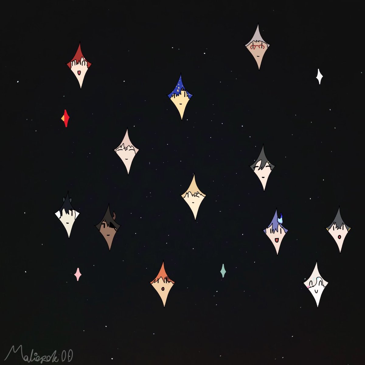 mabopoki00's tweet photo. Happy 7th Anniversary Holostars!!!! Thank You For Being In Our Lives!!! Im Glad To Be A Fan Of Yours And Will Support You Boys Till The End. Love You Guys!!! 🌟🌟- Mabopoki #HolostArt #ホロスタ7周年 https://t.co/geqCNNMj8k