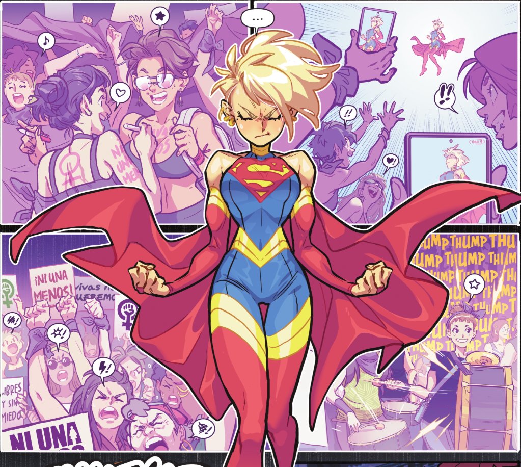 Wallys_faster's tweet photo. GENTE Supergirl va a ir a la marcha de ni una menos https://t.co/3JoUZTpM3J