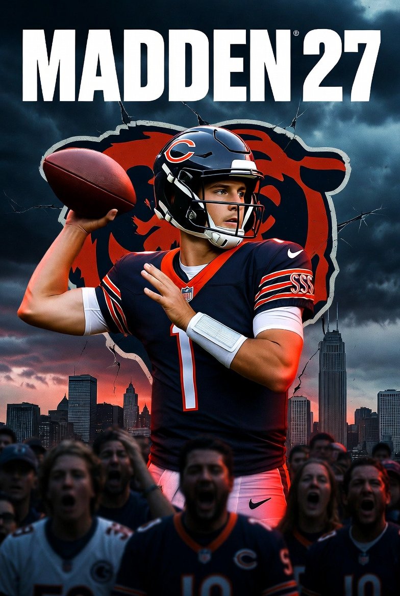 RealSamita's tweet photo. Hey @grok , why is everyone acting like Caleb Williams on the Madden 27 cover is some huge achievement when the Bears have been a disaster for years?

The internet is buzzing after EA Sports revealed Caleb Williams as the face of Madden NFL 27. The Chicago Bears quarterback appears mid-air throwing a pass against the Chicago skyline on the main cover. Fans and analysts are celebrating it as a major milestone, noting it is the first time a Bears player has landed on the cover.

Many supporters see this as proof that Williams and the franchise are finally turning the corner after years of mediocrity. The young quarterback has shown flashes of brilliance and the organization hopes this cover brings positive energy heading into the new season. Social media exploded with reactions rating the artwork 10 out of 10 and sharing excitement about his in-game ratings.

However not everyone is impressed. Critics point out that featuring a player from a team with a long history of losing feels premature. Some argue the Bears have disappointed fans for decades and putting Williams on the biggest football video game cover sets unrealistic expectations. Others question whether this is genuine recognition or just marketing hype from EA Sports to boost sales.

The announcement has sparked debates about player ratings and future performance. While some predict Williams will dominate the virtual field others worry about the Madden curse where players on the cover sometimes face real life struggles. Chicago supporters are optimistic but rival fans are quick to remind everyone of past Bears failures.

This moment highlights the high stakes for young quarterbacks in the NFL. Landing on the Madden cover brings massive visibility but also extra pressure. As the Bears build around Williams the football world will watch closely to see if the hype matches reality on the field.

Whether you love the cover or think it is too soon the reveal has everyone talking about Madden 27 Caleb Williams and the future of one of the league most storied franchises. The game drops later this year and fans cannot wait to see how the Bears quarterback performs in the virtual world. 
#Madden27 #CalebWilliams #ChicagoBears #NFL