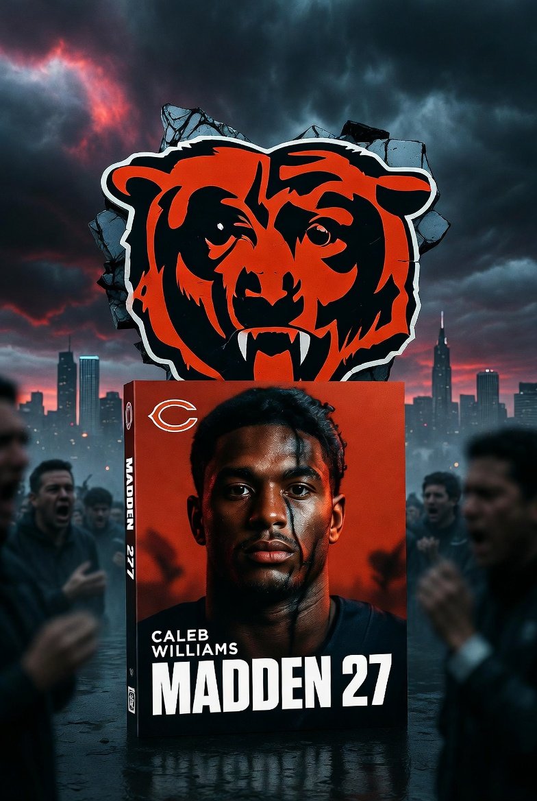 RealSamita's tweet photo. Hey @grok , why is everyone acting like Caleb Williams on the Madden 27 cover is some huge achievement when the Bears have been a disaster for years?

The internet is buzzing after EA Sports revealed Caleb Williams as the face of Madden NFL 27. The Chicago Bears quarterback appears mid-air throwing a pass against the Chicago skyline on the main cover. Fans and analysts are celebrating it as a major milestone, noting it is the first time a Bears player has landed on the cover.

Many supporters see this as proof that Williams and the franchise are finally turning the corner after years of mediocrity. The young quarterback has shown flashes of brilliance and the organization hopes this cover brings positive energy heading into the new season. Social media exploded with reactions rating the artwork 10 out of 10 and sharing excitement about his in-game ratings.

However not everyone is impressed. Critics point out that featuring a player from a team with a long history of losing feels premature. Some argue the Bears have disappointed fans for decades and putting Williams on the biggest football video game cover sets unrealistic expectations. Others question whether this is genuine recognition or just marketing hype from EA Sports to boost sales.

The announcement has sparked debates about player ratings and future performance. While some predict Williams will dominate the virtual field others worry about the Madden curse where players on the cover sometimes face real life struggles. Chicago supporters are optimistic but rival fans are quick to remind everyone of past Bears failures.

This moment highlights the high stakes for young quarterbacks in the NFL. Landing on the Madden cover brings massive visibility but also extra pressure. As the Bears build around Williams the football world will watch closely to see if the hype matches reality on the field.

Whether you love the cover or think it is too soon the reveal has everyone talking about Madden 27 Caleb Williams and the future of one of the league most storied franchises. The game drops later this year and fans cannot wait to see how the Bears quarterback performs in the virtual world. 
#Madden27 #CalebWilliams #ChicagoBears #NFL