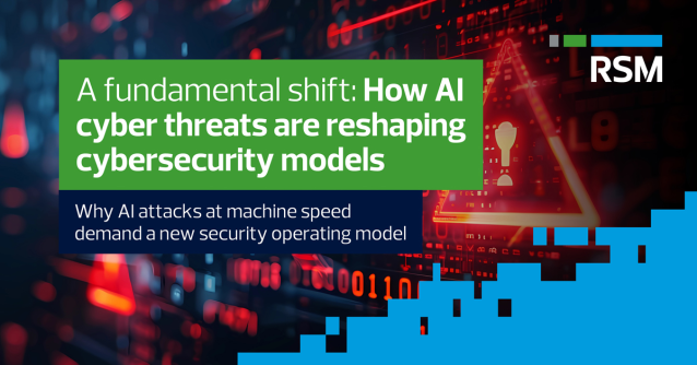 Abrams981's tweet photo. Cyber threats aren't just evolving--they're accelerating. AI is changing how attacks happen and raising the bar for how organizations respond. Learn why a more modern cybersecurity approach is becoming essential. https://t.co/h7SgMM90kT https://t.co/WMajlx92zK