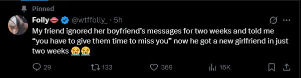 BlackDStrider's tweet photo. @playboistylish what they want is to not be bored, they also want a someone out of their league that makes them itch, this is what happens to women who dont have children and 9/10 times has a pet they treat like a child, they want you to play their game and then act surprised when you dont https://t.co/S4IYKJbm3s