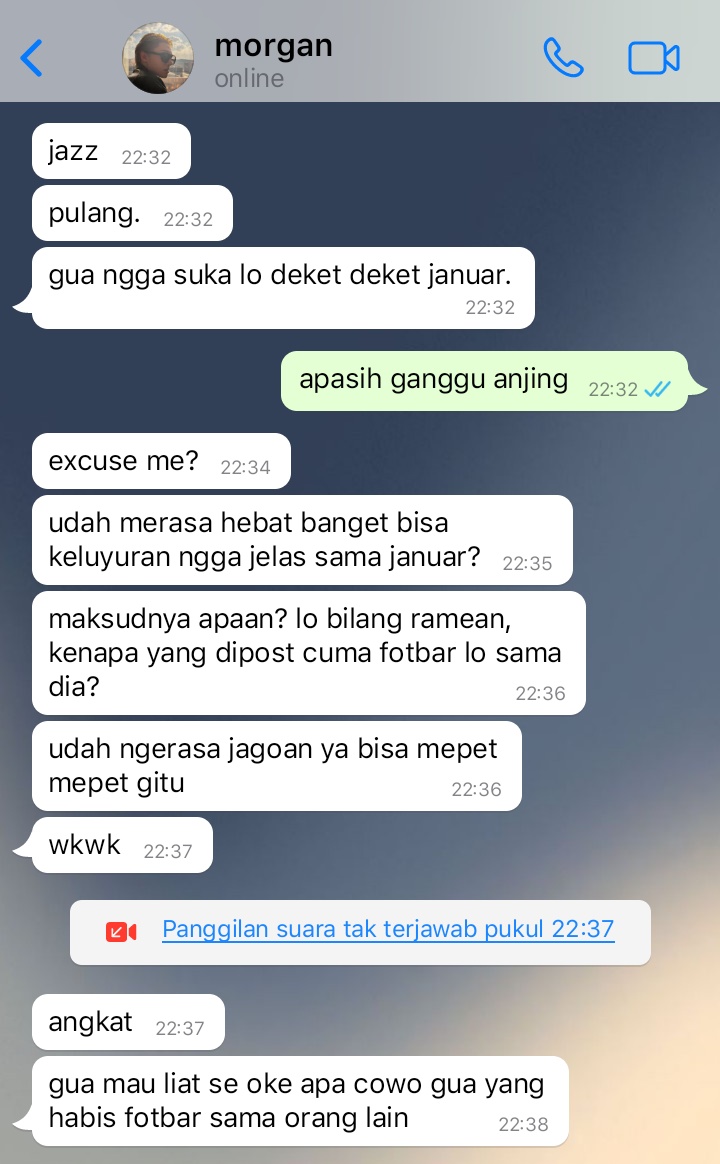 caemoonera's tweet photo. #marjames few tweets au.

emang boleh ya mor, se protektif itu sama TEMEN? https://t.co/dn07aJ6zyv