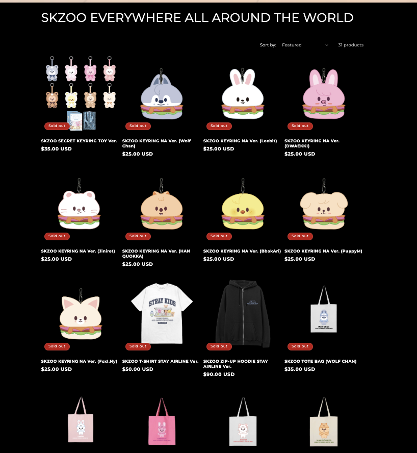 nilisarona's tweet photo. Online shop it's ALL Sold out?? WHAT!!!
https://t.co/0w72mEG6x5
#StrayKids #SKZOO #SKZOO_EVERYWHERE_ALL_AROUND_THE_WORLD_in_NewYork_POPUP #MERCHTRAFFIC #SKZ_POPUP #YouMakeStrayKidsStay https://t.co/55ErYDH17J