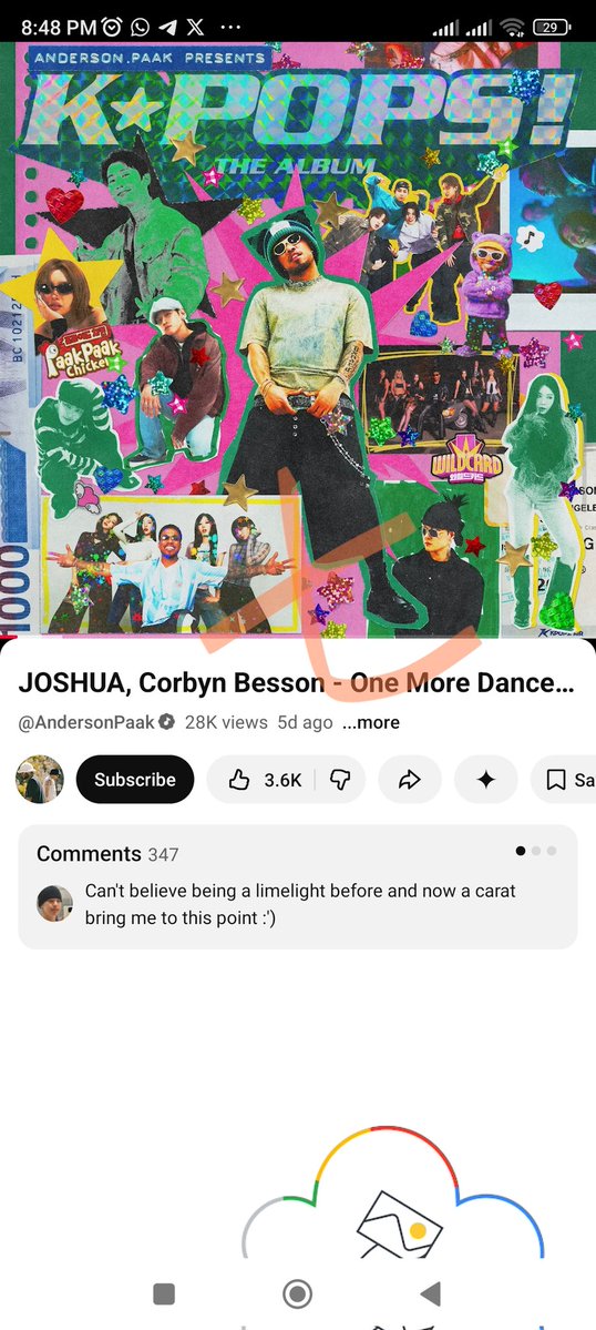 shuacorn's tweet photo. @jaejoshy donee kakk!! 

ONE MORE DANCE WITH JOSHUA
#JoshuaXCorbynBesson
#OneMoreDance_KPOPS
@pledis_17 https://t.co/yZscr9rHjg