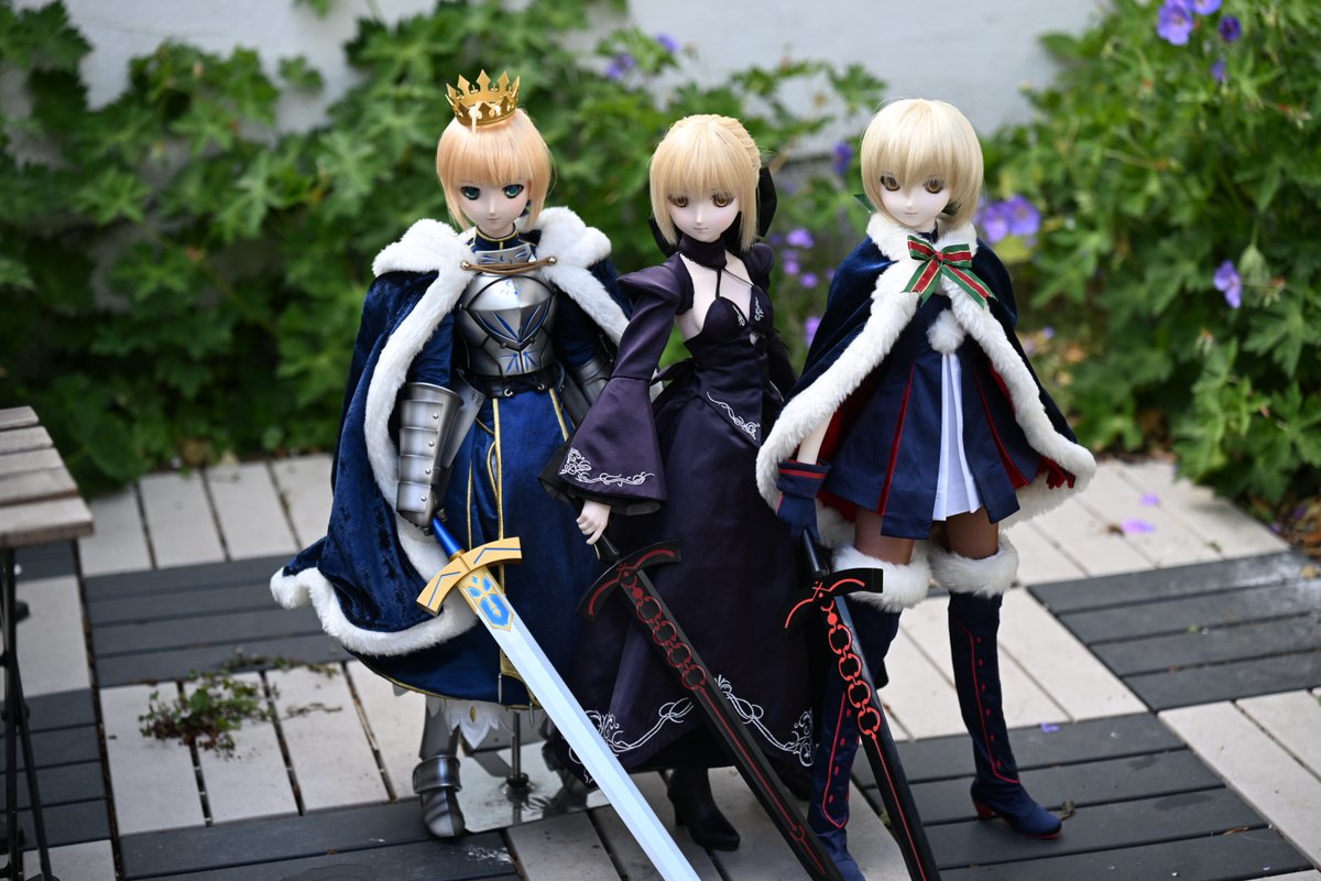 archeotech's tweet photo. @volks_dd Absolute must have for anyone who doesn't own a Saber doll. https://t.co/gRnyiepKAW