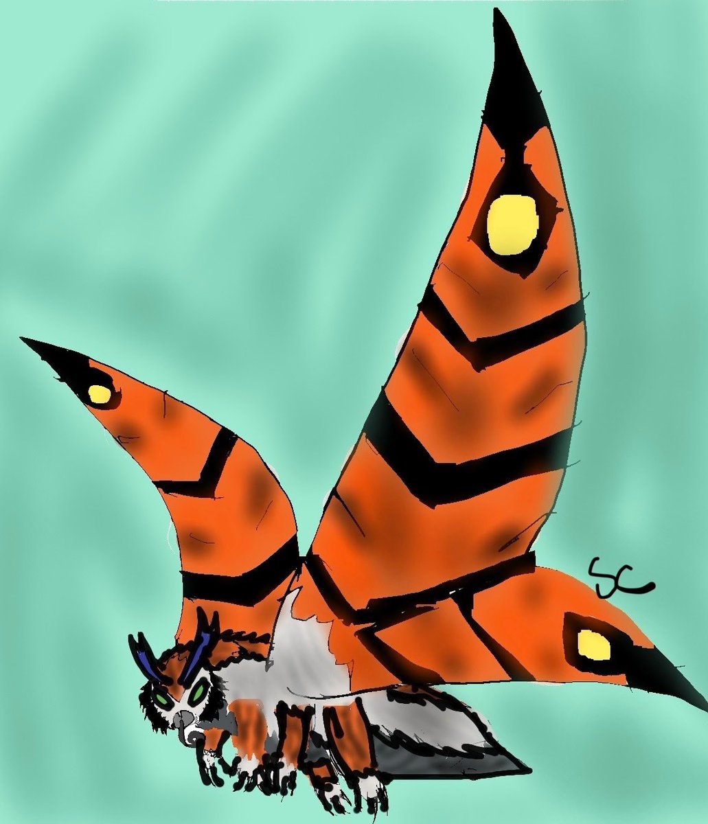 SamGoji's tweet photo. Day 3: Mothra 

Luna from Lucy’s (Lacerta) verse

#FanKaiJune #FanKaiJune2026 #Fangoji https://t.co/XOV1uVarZn