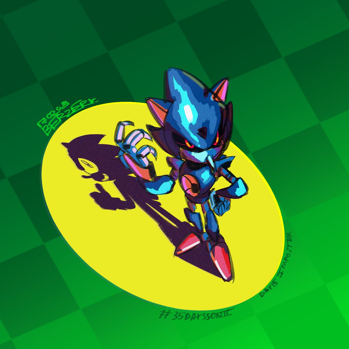 wolly1702037329's tweet photo. #35DaysSonic #ArtChallange #sonicthehedgehogfanart  Day 15 imposter HUE HUE https://t.co/Z9qAymlKrS
