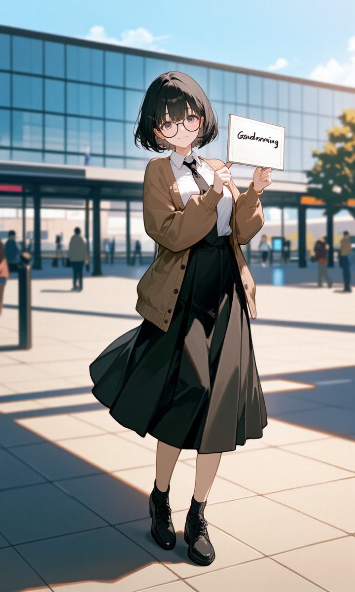 yu-★プロフィール読んで下さいね★ 　ポーター おは👓ございます #GoodmorningSTASiON #PixAI #Tsubaki2