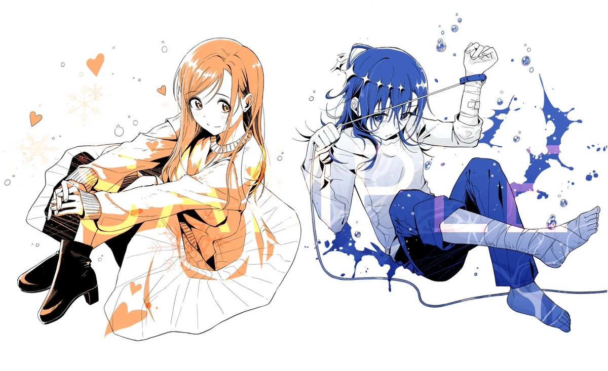 Aser33146262's tweet photo. 🍊🐬
*约稿
 #メダリストFA https://t.co/bERcEazxXo