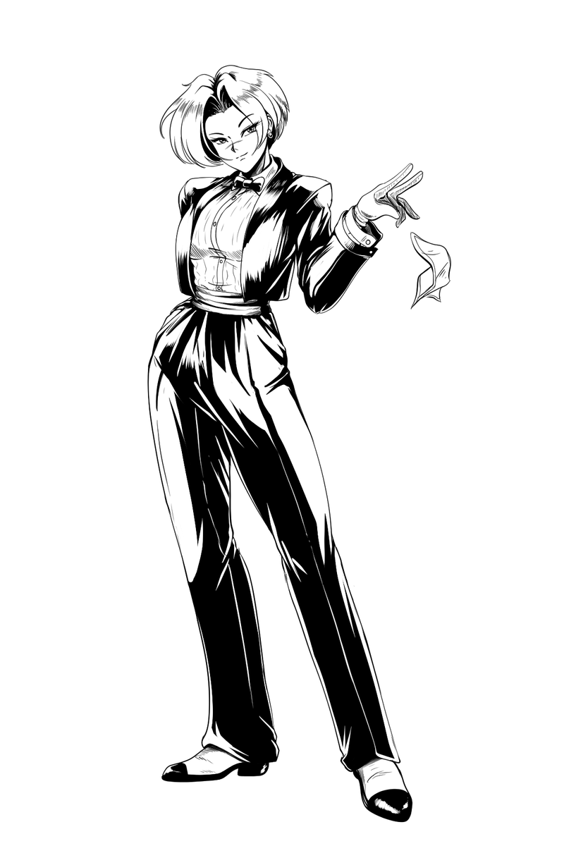 tedbob84's tweet photo. While I was never much of a King player, i'll be damned if she ain't one of SNK's best characters. https://t.co/fJDO36zLsO