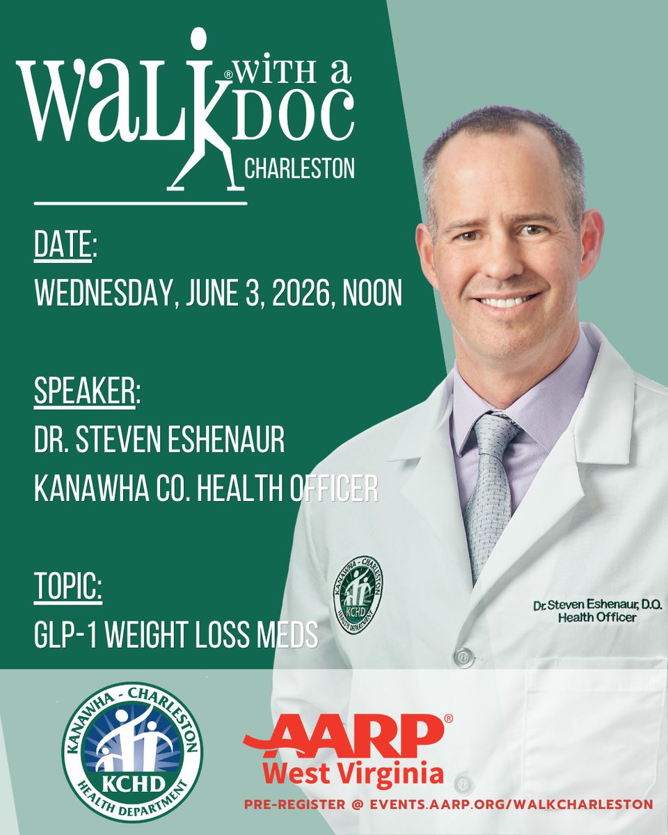 KCHealth1's tweet photo. Join us at NOON today! Bring a friend. T-shirts for the first to show up! Pre-register if you can to make life easier on you! https://t.co/T7Y2JerUdu https://t.co/AH7YfqgCC7
