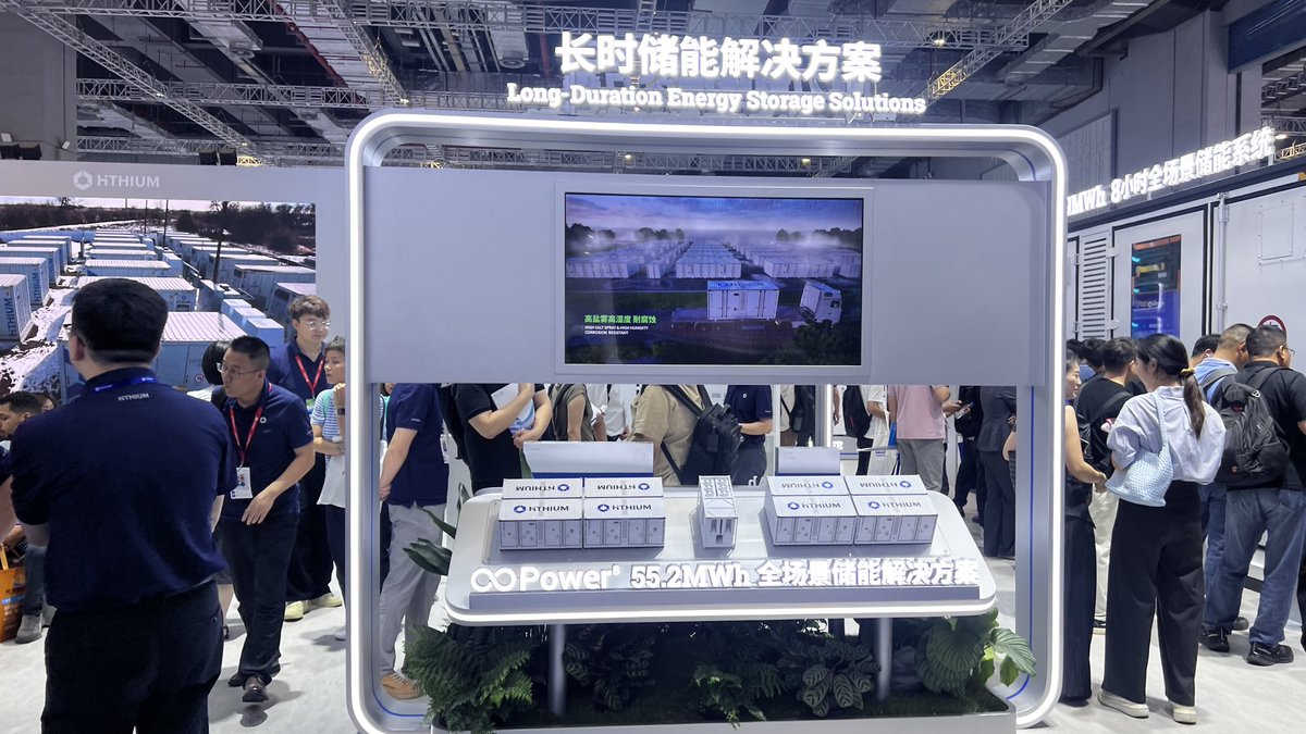 360estorage's tweet photo. SNEC·2026 光储展 
海辰储能 https://t.co/unvuRA1Ke1
