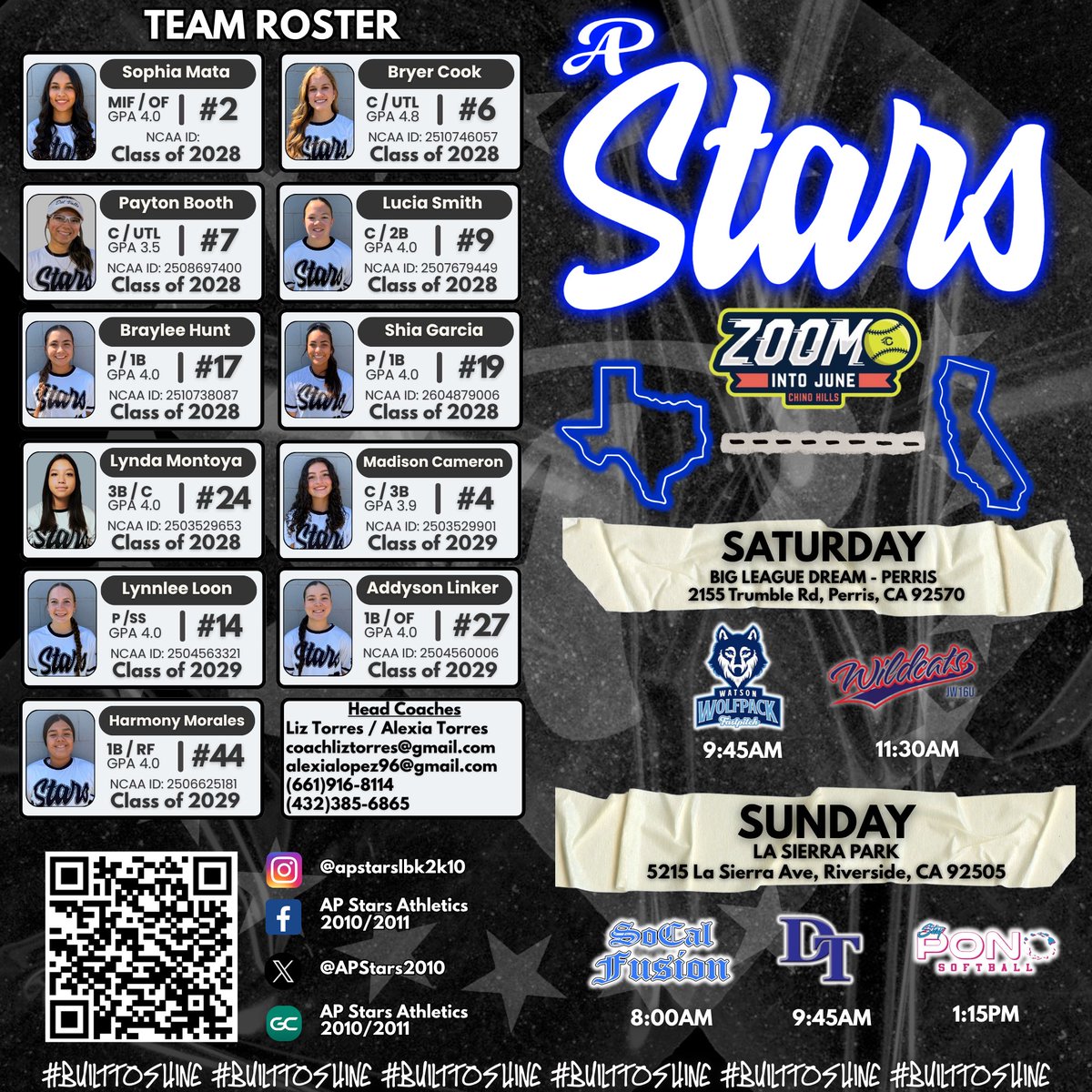APStars2010's tweet photo. 📍CaliforniaBound 🌴🥎⭐️
#ZOOMINTOJUNE https://t.co/ojUdCoyR4j