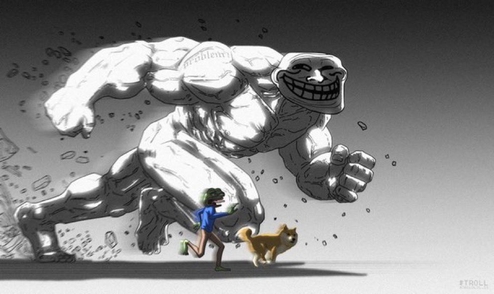 nickneversells's tweet photo. Bro $TROLL pumping in the bear gate to see what it does during a bull market lol. Billions coming. https://t.co/WNtFhEzLVV