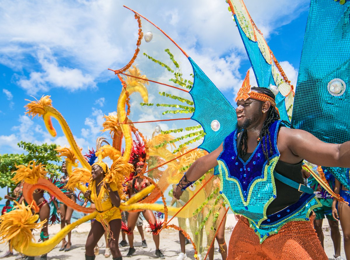 welcomestamp's tweet photo. Crop Over is 'Still the Sweetest Summer Festival' and an experience not to be missed! From The Delivery of the Last Canes to Bridgetown Market to Grand Kadooment, there's something for everyone!

#BarbadosWelcomeStamp #CropOver #CulturalFestival #LoveCropOver https://t.co/svOLOXeXuM