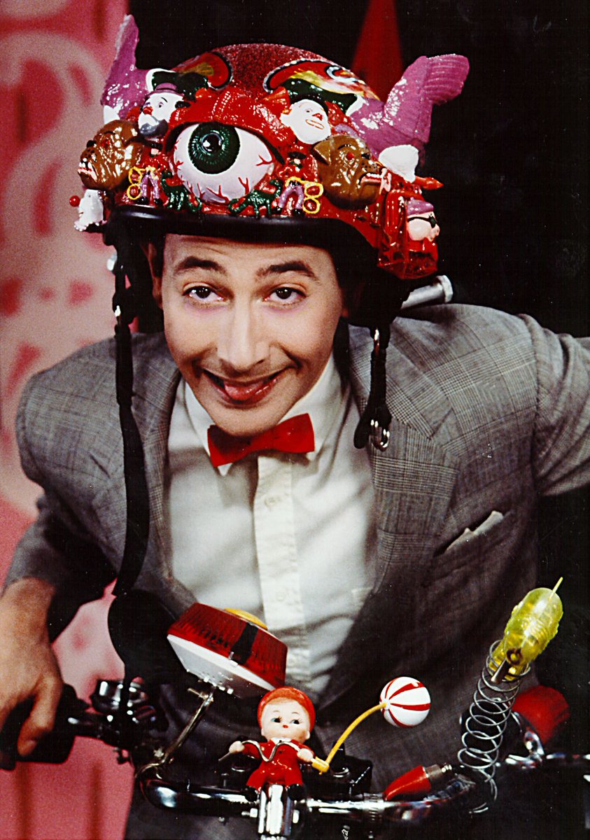 The_DI_Channel's tweet photo. @woofknight And the eyeball was used in Pee-Wee's helmet https://t.co/3kmrVnaCmO