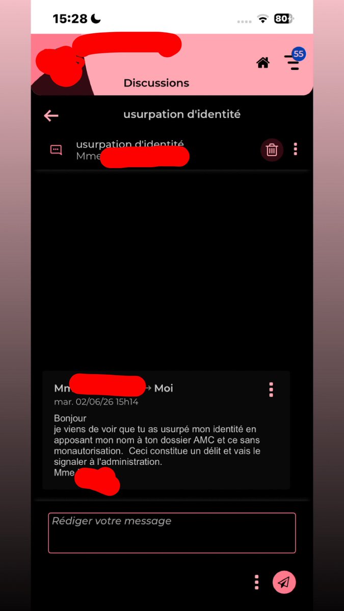 Ak_i59's tweet photo. Askip j’ai usurpé l’identité d’une prof alors que c surtout de l’agitent gratuite envers moi https://t.co/tlqi4r8tw1