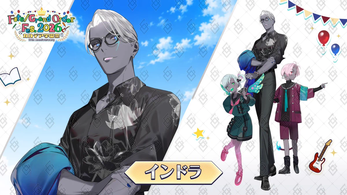 FGO フェス 2026 アクスタ　巌窟王　インドラ　モリアーティ　宮本伊織 公式】Fate/Grand Order on X: 